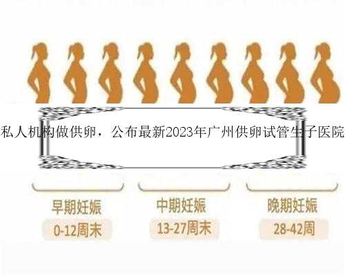 广州私人机构做供卵，公布最新2023年广州供卵试管生子医院名单